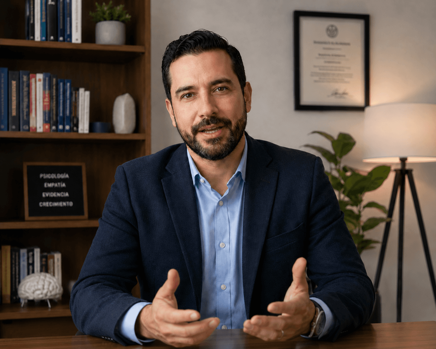 Dr. Mateo Aranda en sesión online